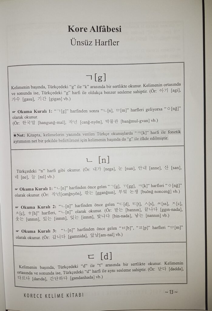 Korece Kelime Kitabı Önerisi-Kendi Kendine Korece! ~ Minihanok